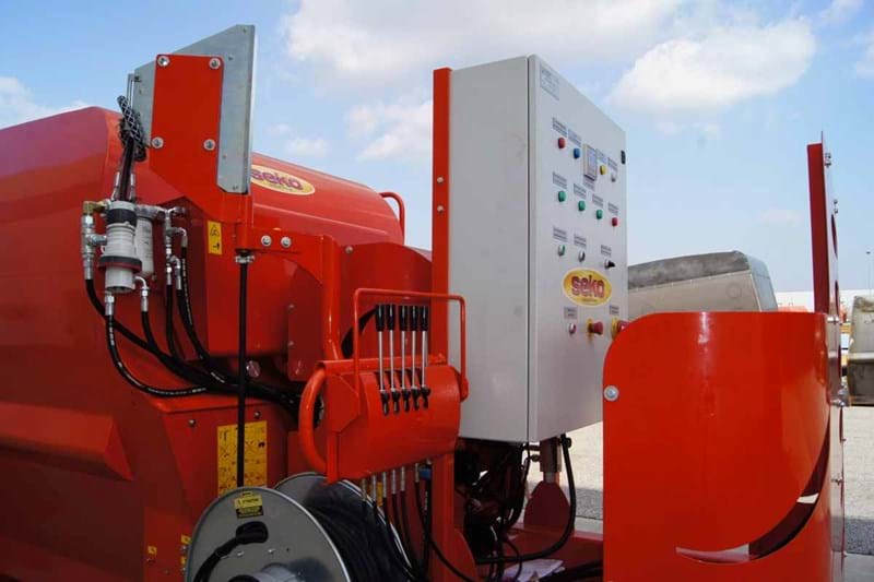 Carri Miscelatori Semoventi Orizzontali Seko Pony 10